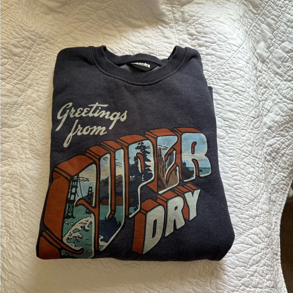 Superdry Charcoal Knit Sweater
